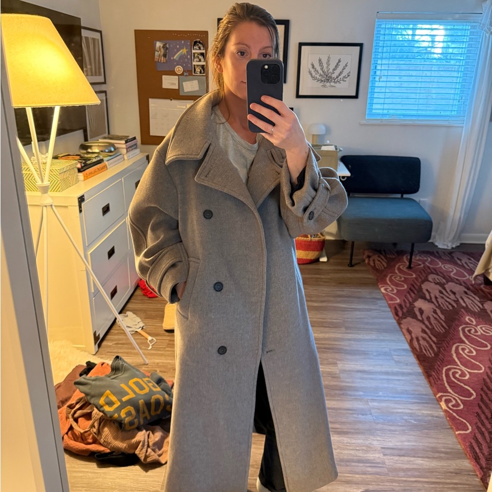 Zara Wool Coat - Picture 3 of 6
